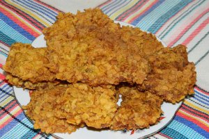 Snitele de porc crocante