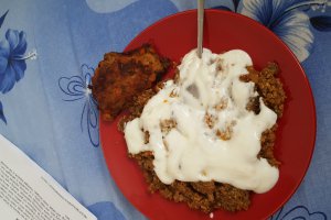 Quinoa cu ciuperci