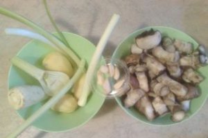 Supa crema de conopida si ciuperci brune
