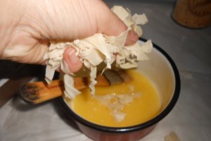 Placinta cu branza dulce si ciocolata alba
