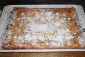 Placinta cu branza dulce si ciocolata alba
