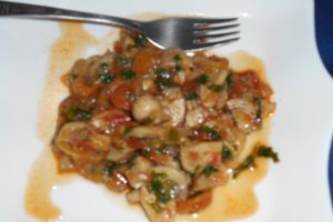 Tocanita cu ciuperci champignon
