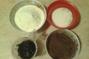 Biscuiti de post cu dulceata si rodii