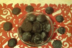Biscuiti de post cu dulceata si rodii