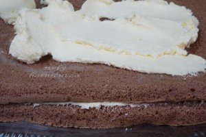 Prajitura cu crema mascarpone si banane