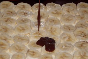 Prajitura cu crema mascarpone si banane