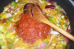 Mamaliguta cu sos Rustic