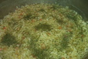 Rulada din carne tocata la cuptor cu pilaf de orez