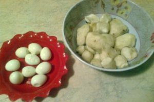 Salata de napi cu oua de prepelita a la Diana