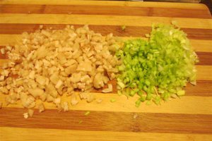 Ciuperci umplute cu praz si mozzarella