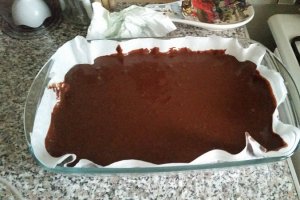 Negresa cu glazura de ciocolata