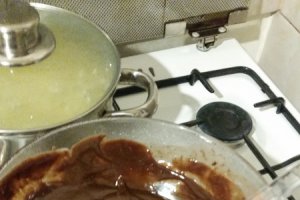 Negresa cu glazura de ciocolata