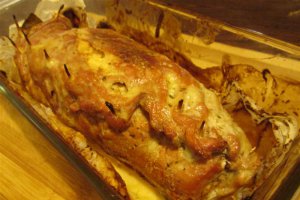 Rulada din muschiulet de porc