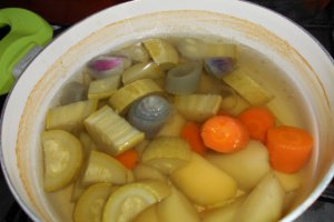 Supa crema cu fructe de mare