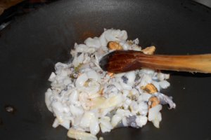 Supa crema cu fructe de mare