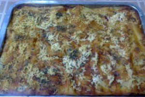 Lasagna de post