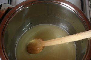 Gogosi choux umplute cu crema