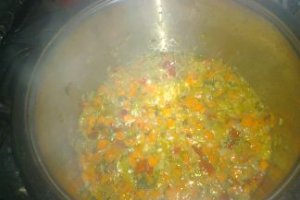 Mancare de fasole verde si tartite de curcan