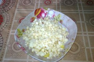 Salata de mere, napi si iaurt
