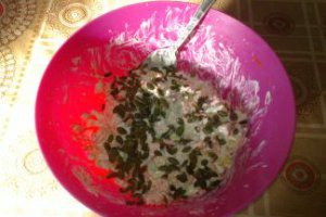 Salata de mere, napi si iaurt