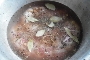 Rulada de porc fiarta si afumata