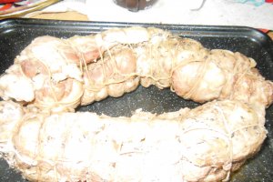 Rulada de porc fiarta si afumata