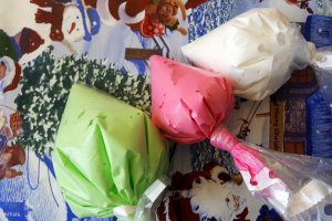 Turta dulce decorata cu royal icing