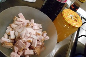 Salata cu carne si clementine