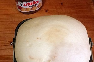 Cozonac floare cu nutella