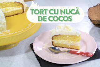 Tort cu nuca de cocos