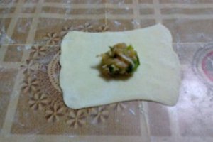 Bomboane de pom cu carne tocata si mar