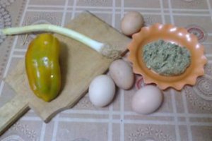 Omleta cu spanac si seminte de dovleac