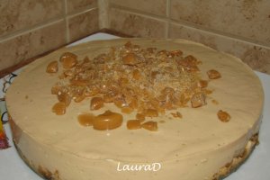Caramel cheesecake