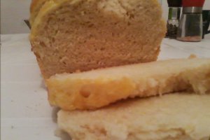 Paine de casa cu iaurt, ulei de masline si cartofi