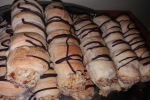 Rulouri cu crema de cremsnit