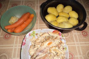 Tort din salata de boeuf light