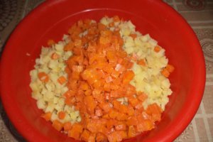 Tort din salata de boeuf light