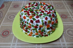 Tort din salata de boeuf light