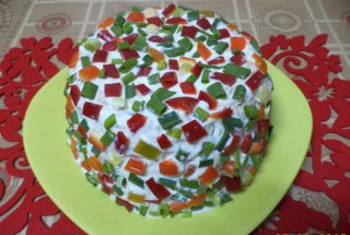 Tort din salata de boeuf light