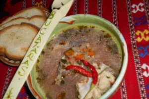 Ciorba cu coada de porc