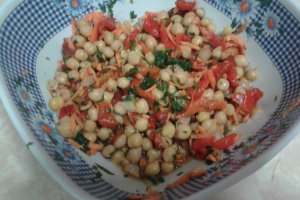 Salata de naut cu legume