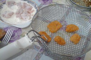 Crispy din piept de pui ca la KFC