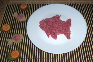 Salata de peste, arahide si kiwi a la Diana