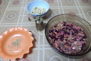 Salata de peste, arahide si kiwi a la Diana