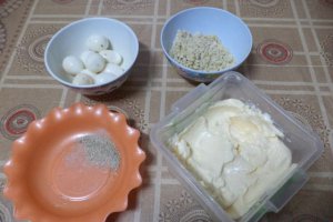 Salata de peste, arahide si kiwi a la Diana