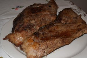 Friptura de porc la cuptor