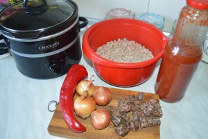 Iahnie de fasole la slow cooker Crock-Pot