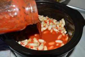 Iahnie de fasole la slow cooker Crock-Pot