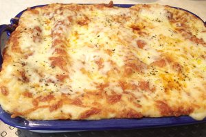 Lasagna cu carne de vitel