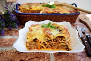 Lasagna cu carne de vitel